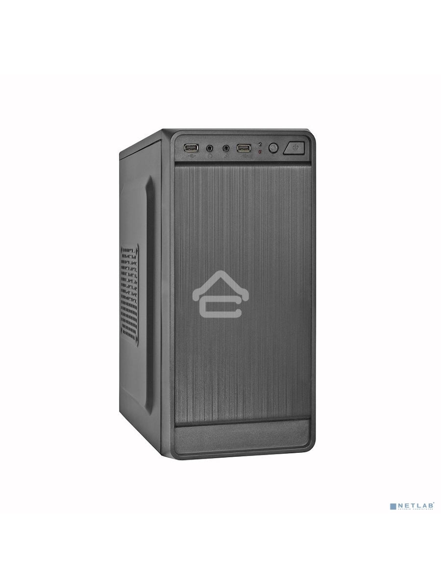 Компьютерный корпус Exegate BAA-108, черный, EX283122RUS Minitower, mATX, <без БП>, 2*USB, Audio