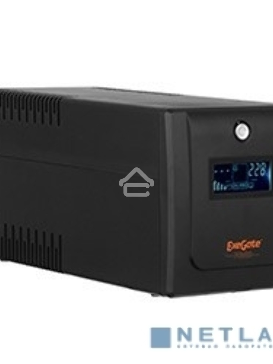 Источник бесперебойного питания ExeGate EP285531RUS SpecialPro Smart LLB-2200.LCD.AVR.EURO.RJ.USB<2200VA/1300W, LCD, AVR, 4 евророзетки, RJ45/11, USB, Black>