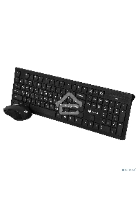 Клавиатура + мышь Oklick 250M клав:черный мышь:черный USB беспроводная slim