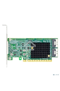 Адаптер для SSD PCIe x16 to Two SlimSAS SFF-8654 8i Retimer Adapter