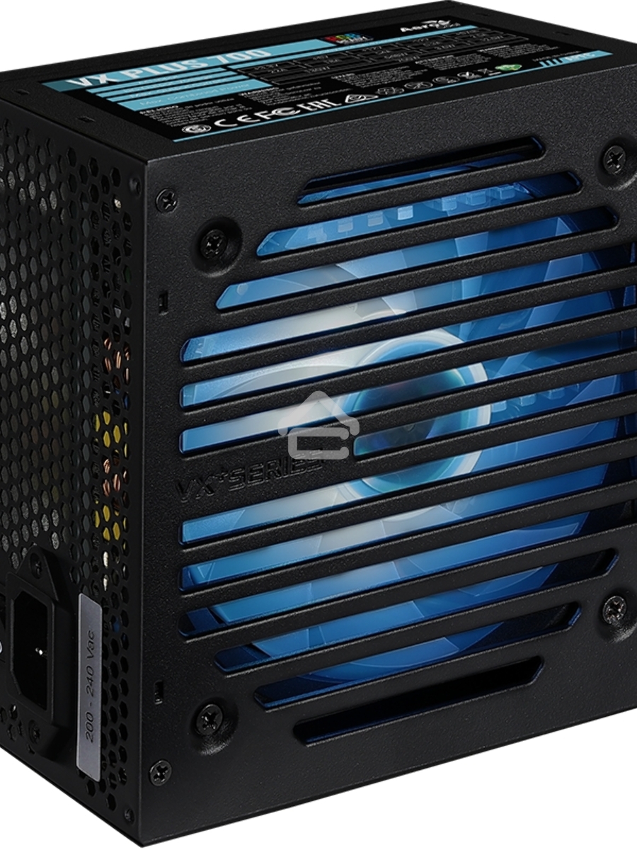 Блок питания Aerocool / Formula VX-700 PLUS RGB, 700Вт, 120мм, черный