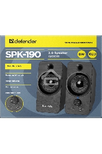 Акустическая система Defender 2.0 SPK-190 BLACK