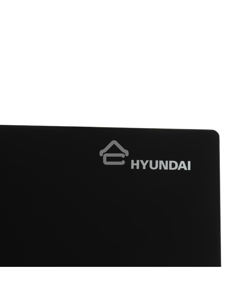 Холодильник Hyundai CS5003F черное стекло двухкамерный Side by Side 331/165л морозилка сбоку