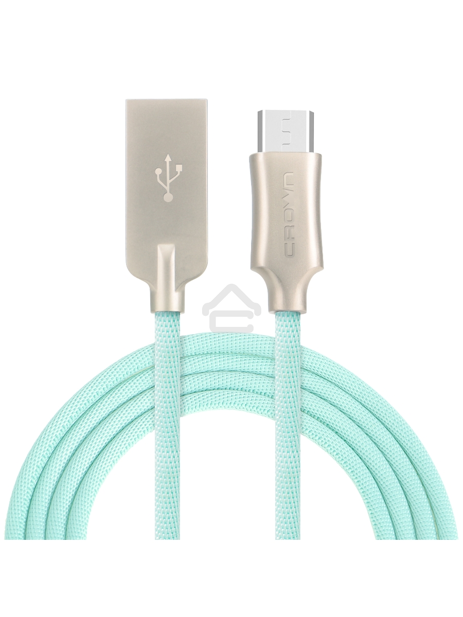 Кабель Crown USB - microUSB CMCU-3132M light blue
