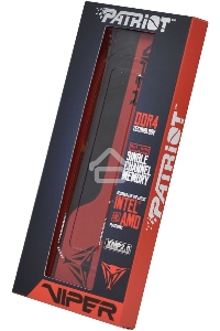 Оперативная память Patriot Viper Elite II, DDR4, 32GB (1x32 GB), 3600 MHz, CL20, радиатор, красный, чёрный