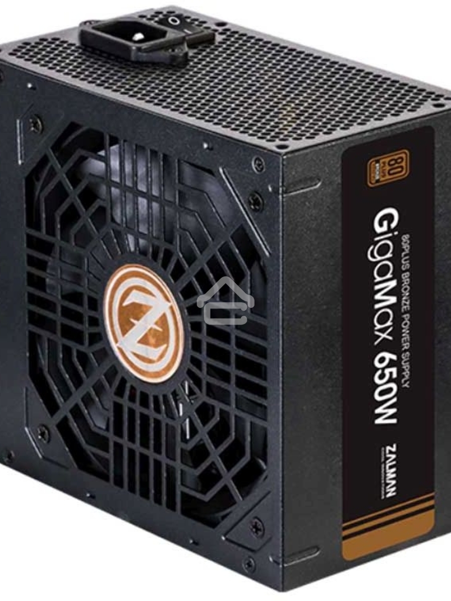 Блок питания Zalman ZM650-GVII Retail, 650Вт, 80 PLUS Bronze, 120мм, черный