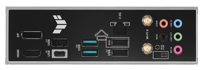 Материнская плата ASUS TUF GAMING A620-PRO WIFI, AM5, AMD A620, 4xDDR5, 4xSATA, 2xM.2, 1xPCI-E 4.0 x16, 1xPCI-E 3.0 x16, 2xPCI-E x1, 1xHDMI, 1xDP, 1x 2.5Gb LAN, 3xUSB-A 2.0, 2xUSB-A 3.2 Gen 2, 1xUSB-C 3.2 Gen 1, 5x3.5 мм, 7.1, ATX
