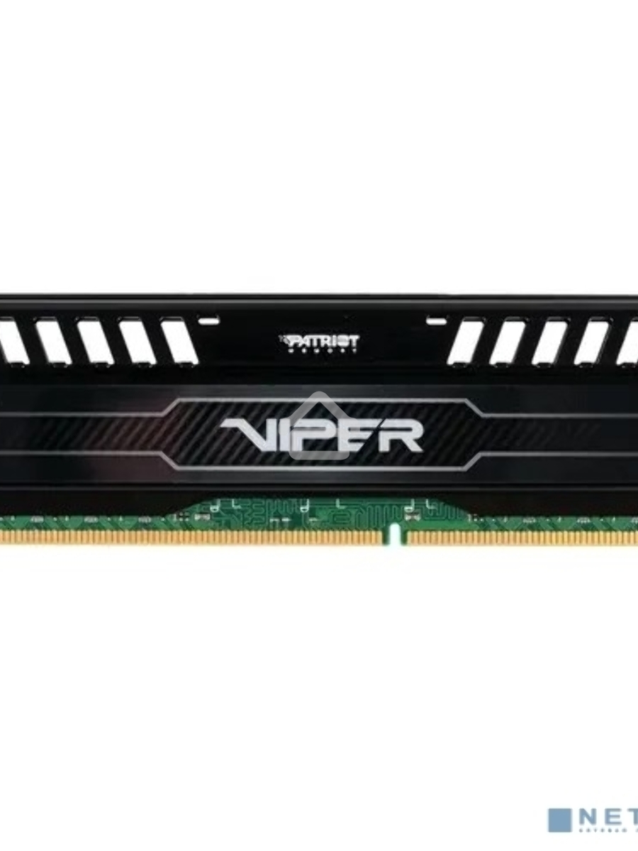 Оперативная память Patriot Viper 3, DDR3, 8GB (1x8 GB), 1600 MHz, CL10, DIMM, радиатор, черный