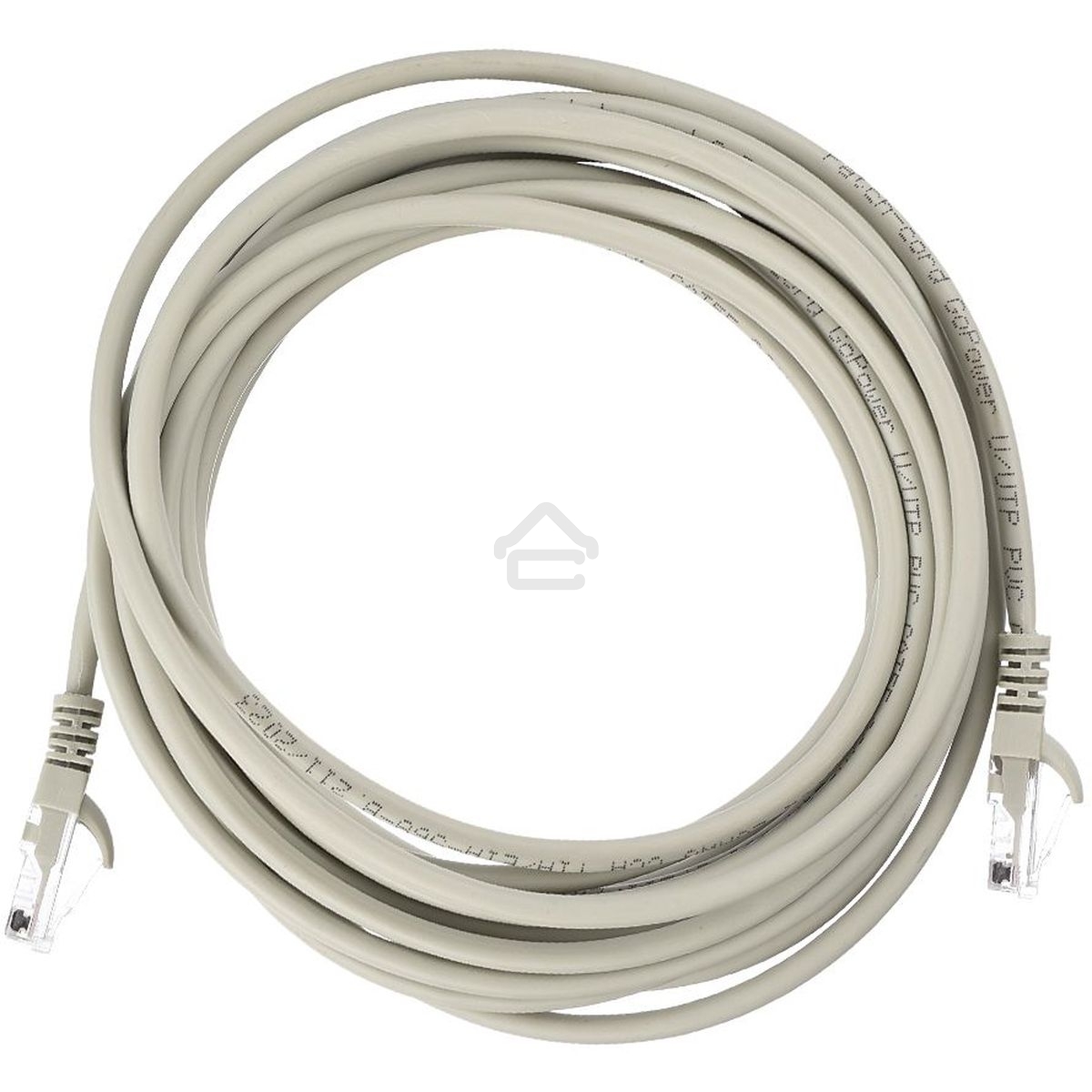 Кабель GOPOWER PATCH RJ-45(M)-RJ-45(M) 00-00029037 5M GREY
