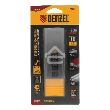 Сверло ступенчатое Denzel 9-12-15-18-21-24-27-30-33-36 мм, Р6М5, 6-гр. хвостовик 723605