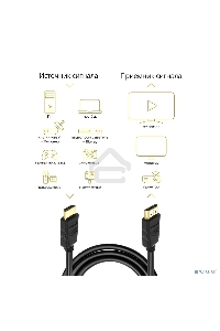Кабель Defender HDMI-10 (ver. 1.4) HDMI(M)-HDMI(M), 3м, PolyBag