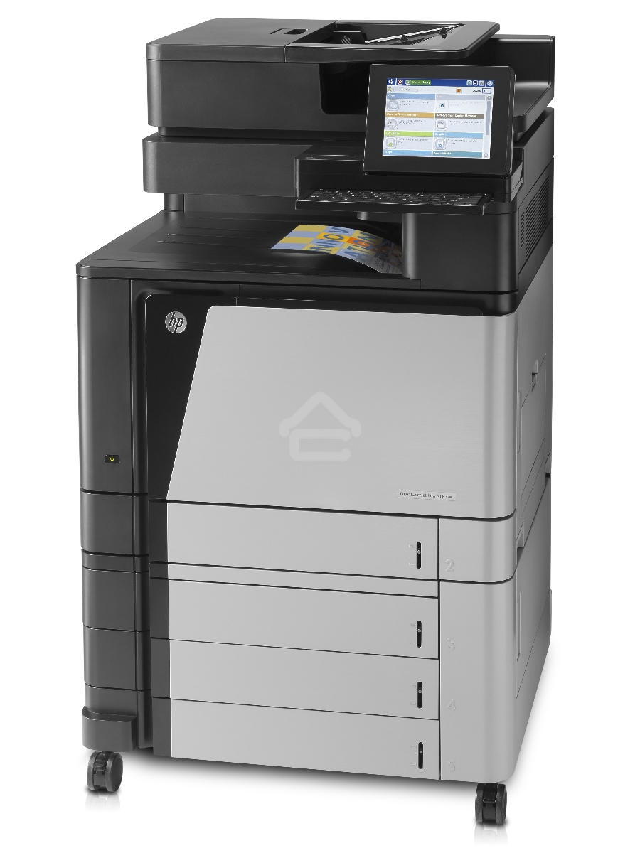 МФУ лазерный HP Color LaserJet Enterprise Flow M880z (A2W75A#B19), A3, цветной, печ. до 46 стр/мин., скан. до 70 стр/мин. (ч/б) 68 стр/мин. (цвет), 1200 x 1200 dpi (печать) 600x600dpi (скан.), USB, RJ-45