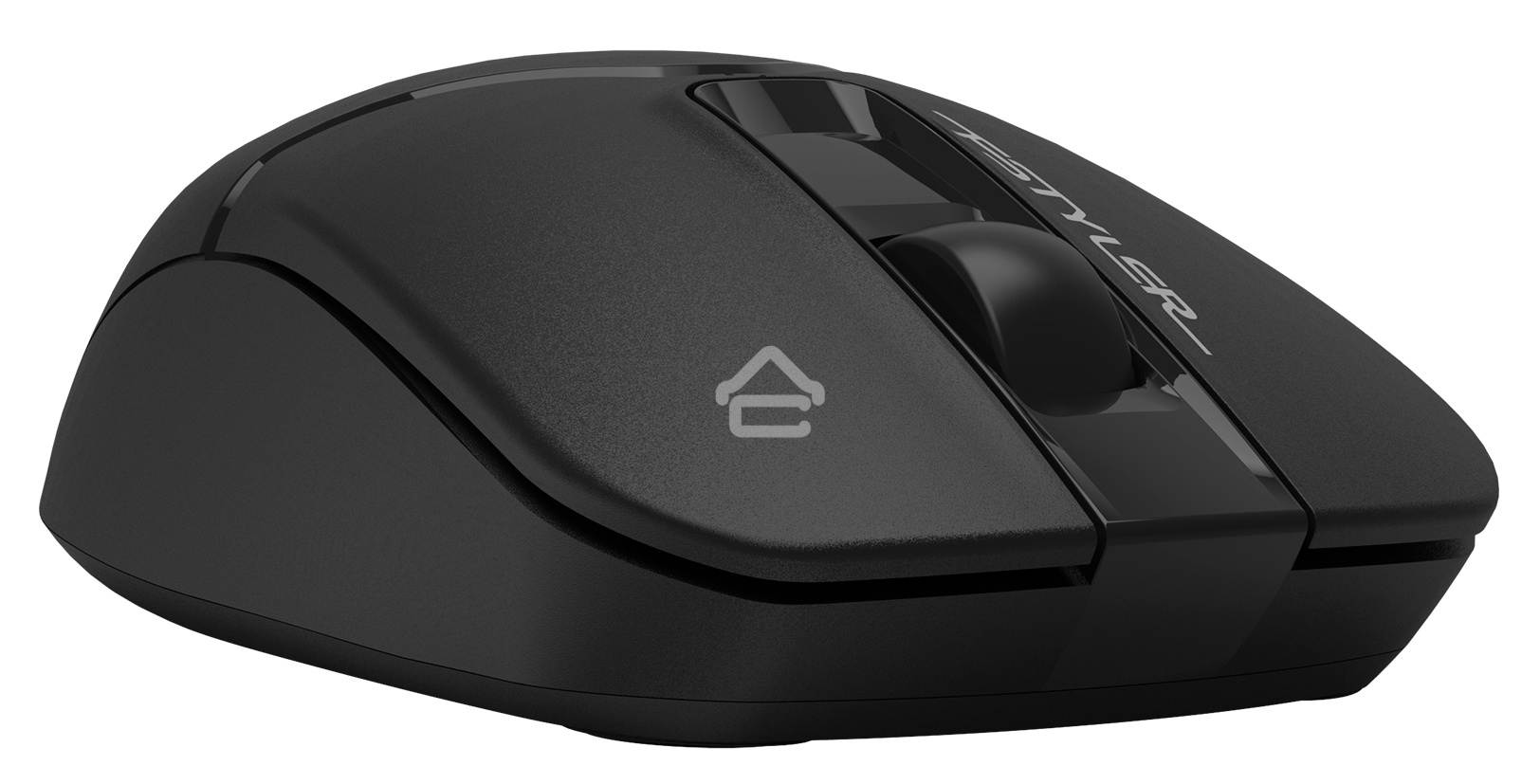 Мышь беспроводная A4Tech Fstyler FB12 черный, 1200 dpi, радиоканал, Bluetooth, USB, кнопки - 3