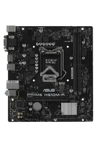 Материнская плата ASUS PRIME H510M-R R2.0-SI, LGA 1200, Intel H470, 2xDDR4, 4xSATA, 1xPCIe 4.0 x16, 1xPCIe x1, 1xHDMI, 1xVGA, 2xUSB-A 3.2 Gen 1, 2xUSB-A 2.0, 1x 1Gb LAN, 3x3.5 мм, 7.1, mATX