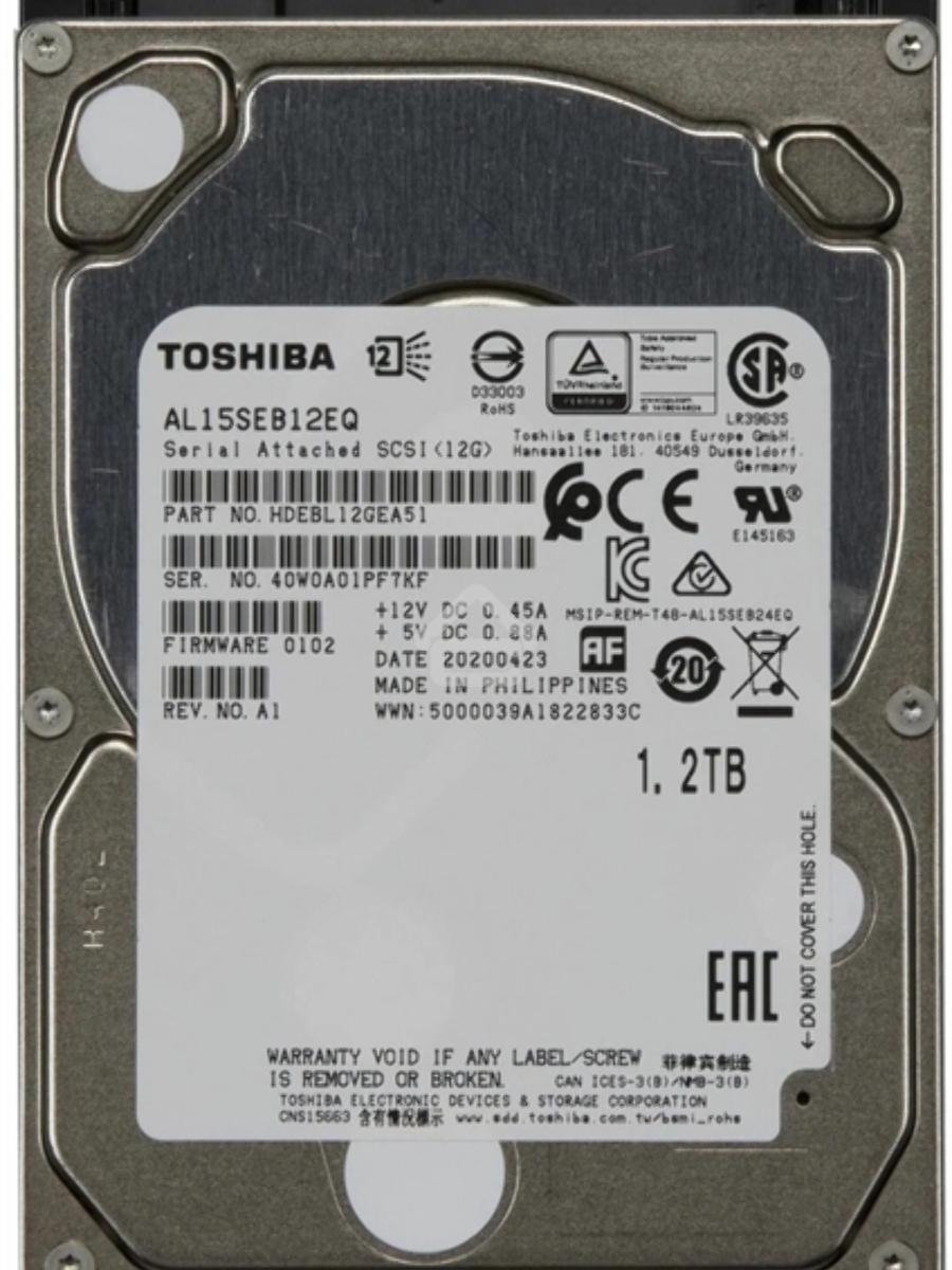 Жесткий диск Toshiba HDD   SAS 1.2TB 2.5