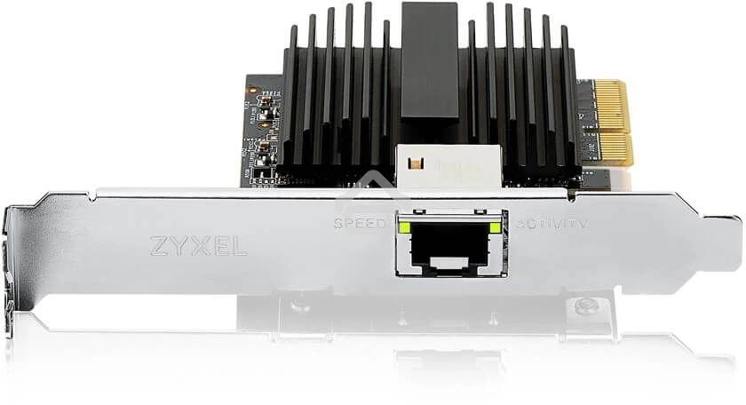 Сетевой адаптер Zyxel XGN100C, PCI Express 3.0, 1x1/2,5/5/10G RJ-45