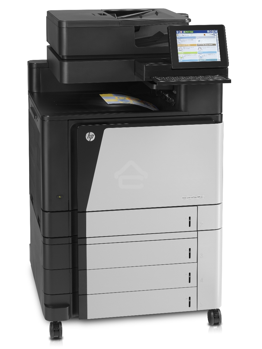 МФУ лазерный HP Color LaserJet Enterprise Flow M880z (A2W75A#B19), A3, цветной, печ. до 46 стр/мин., скан. до 70 стр/мин. (ч/б) 68 стр/мин. (цвет), 1200 x 1200 dpi (печать) 600x600dpi (скан.), USB, RJ-45