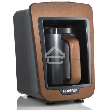 Кофеварка Gorenje ATCM730T медный/черный, исп. кофе - молотый, 0.27 л, 730 Вт.
