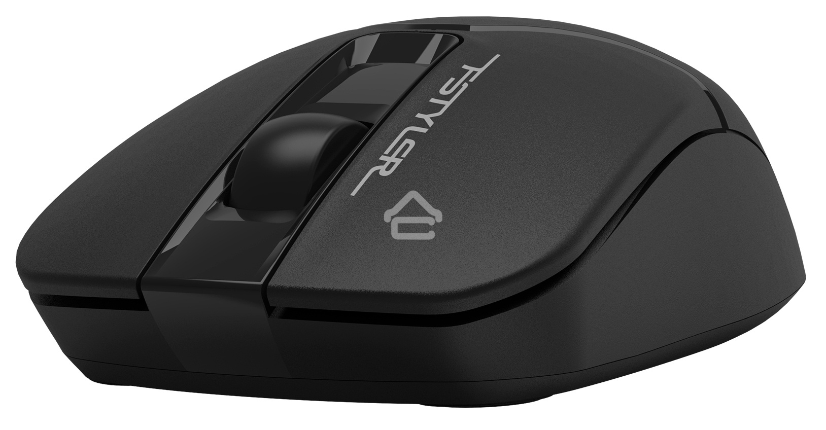 Мышь беспроводная A4Tech Fstyler FB12 черный, 1200 dpi, радиоканал, Bluetooth, USB, кнопки - 3