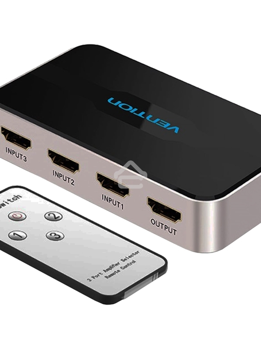 Переключатель (switch) 3x1 Vention HDMI v1.4 Переключатель (switch) 3x1 Vention HDMI v1.4