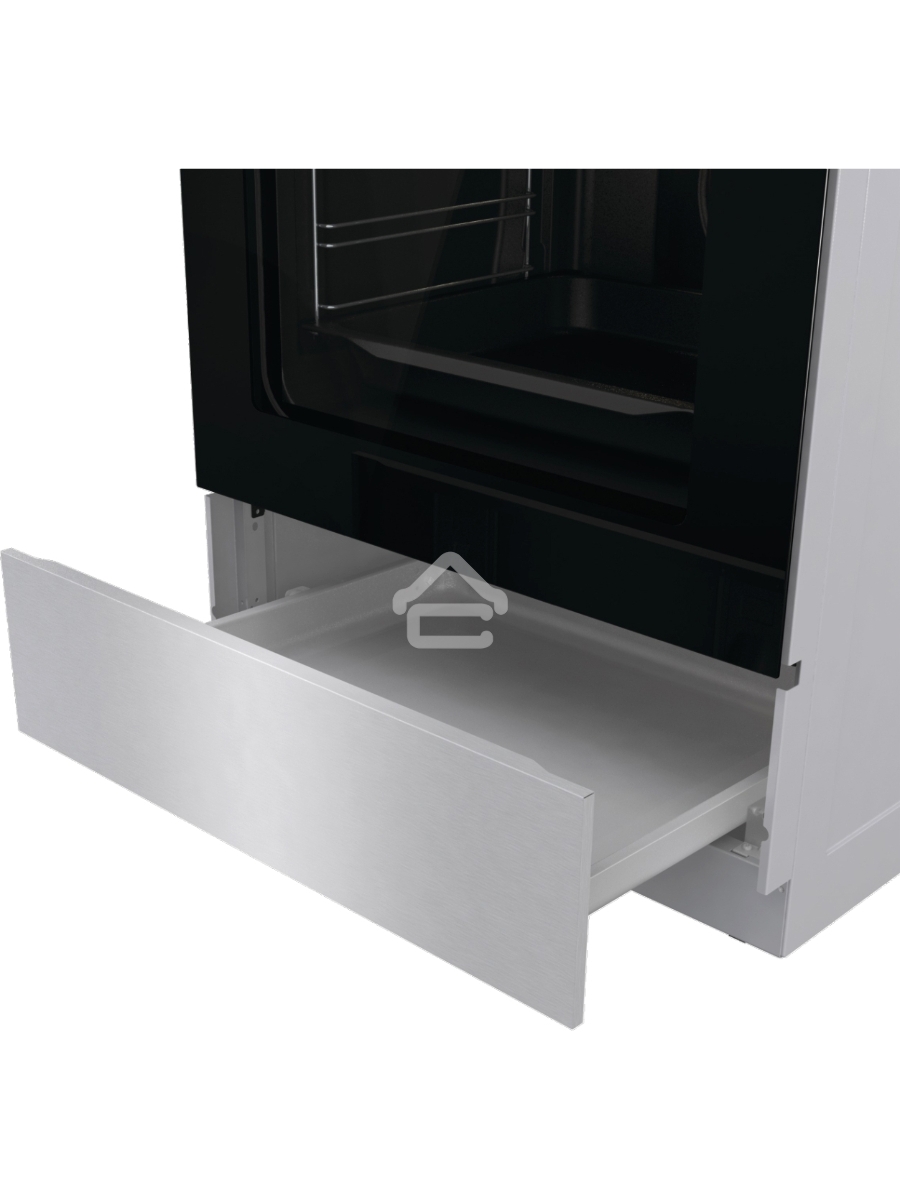 Плита комбинированная Gorenje GKS6C70XJ серый, конфорок 4 газовых, духовка 71 л, 60 см x 85 см x 60 см