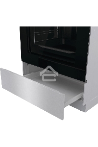 Комбинированная плита Gorenje GKS6C70XJ нержавеющая сталь (без крышки) реш.сталь