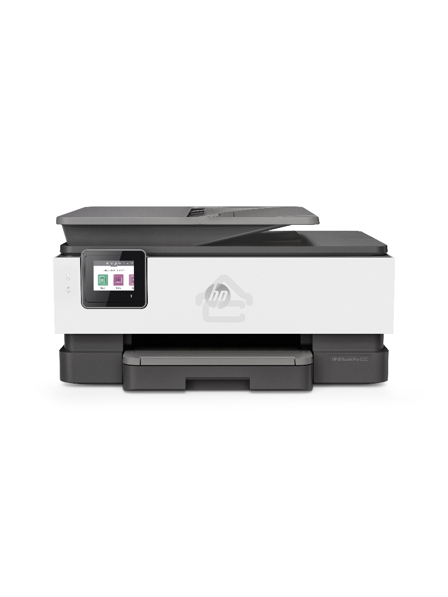 МФУ струйный HP OfficeJet 8023 (1KR64B), A4, цвтной, печ. до 20 стр/мин. (ч/б), до 10 стр/мин. (цвет), скан. до 8 стр/мин. (ч/б) 3.5 стр/мин. (цвет), 1200 x 1200 dpi, USB, RJ-45, Wi-Fi, Air Print
