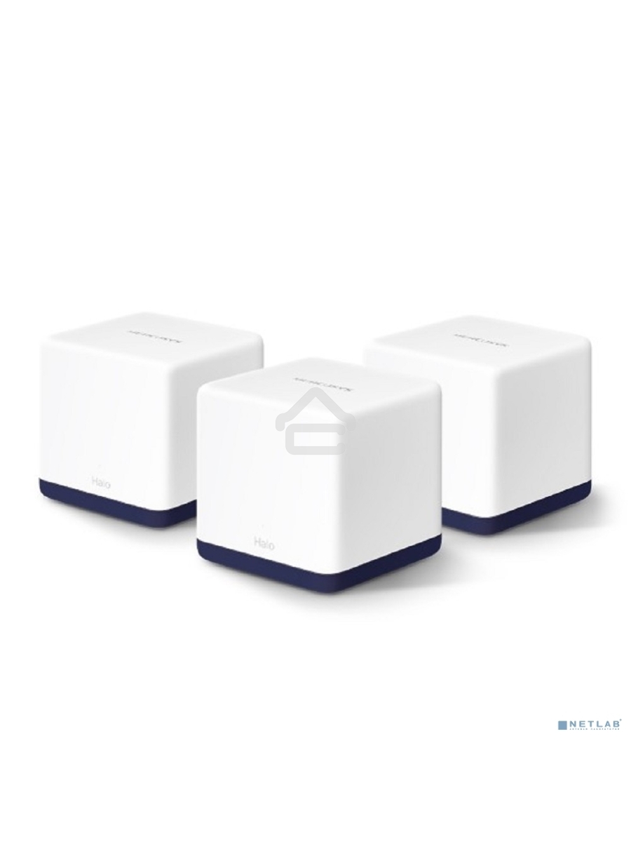 Система Mercusys MESH AC1900 Whole Home Mesh Wi-Fi System, 3× Internal Antennas, 3×GB ports (WAN/LAN) (3-pack)