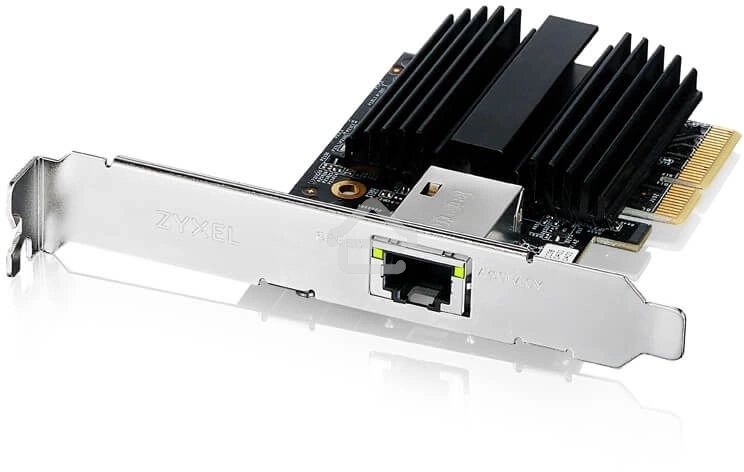 Сетевой адаптер Zyxel XGN100C, PCI Express 3.0, 1x1/2,5/5/10G RJ-45