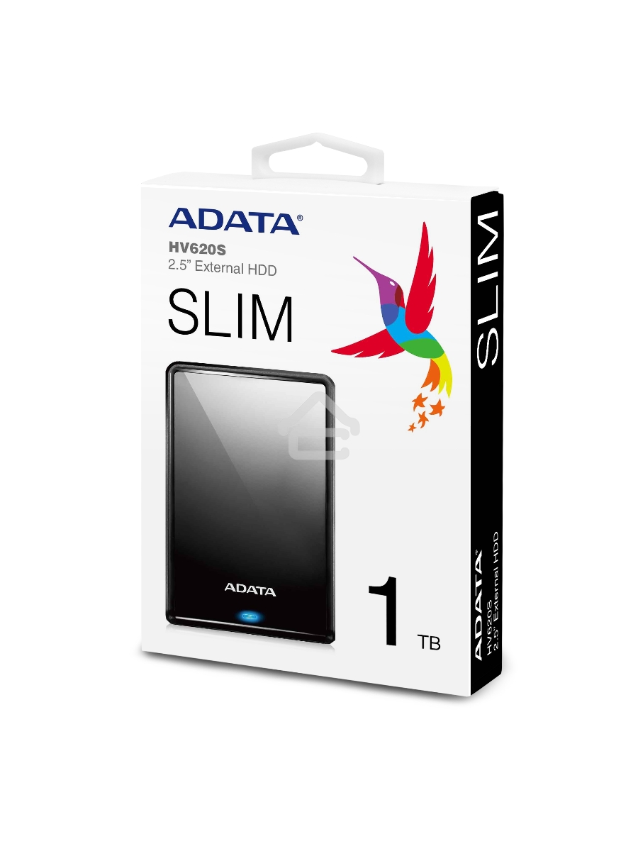 Внешний жесткий диск 1TB ADATA HV620S, 2,5