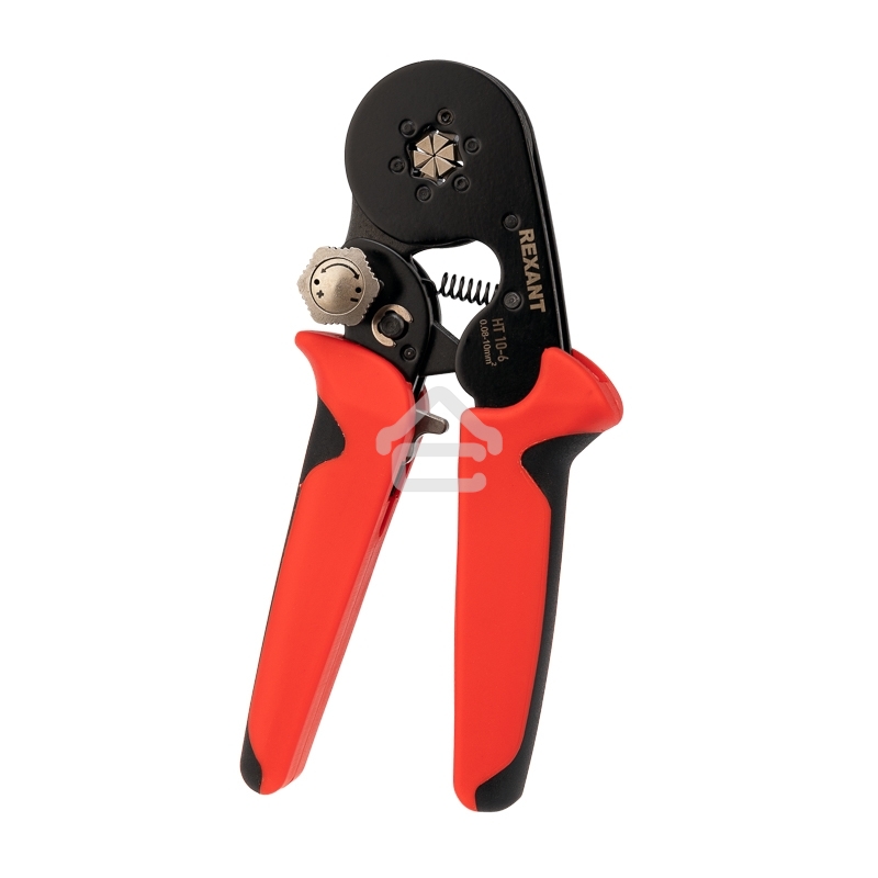 Кримпер Rexant HT 10-6 для обжима штыревых наконечников 0.08-10.0 мм с регулятором прижимного усилия