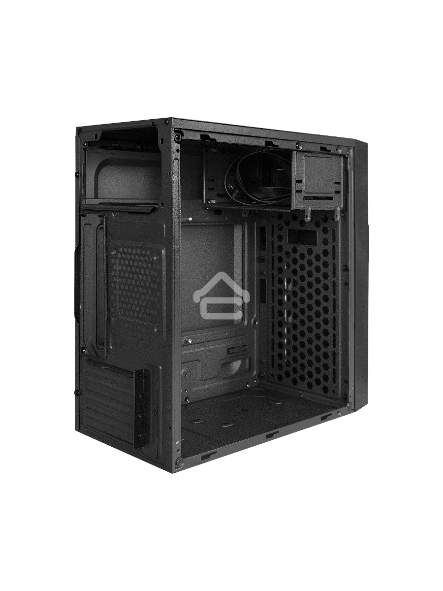 Корпус Minitower ExeGate EX291148RUS BAA-105U2-01-AA500 (mATX, БП AA500 с вент. 8см, 2*USB+2*USB3.0, аудио, черный)
