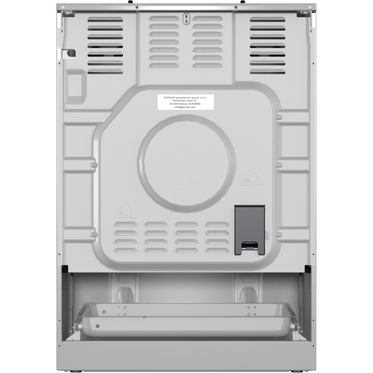 Плита комбинированная Gorenje GKS6C70XJ серый, конфорок 4 газовых, духовка 71 л, 60 см x 85 см x 60 см