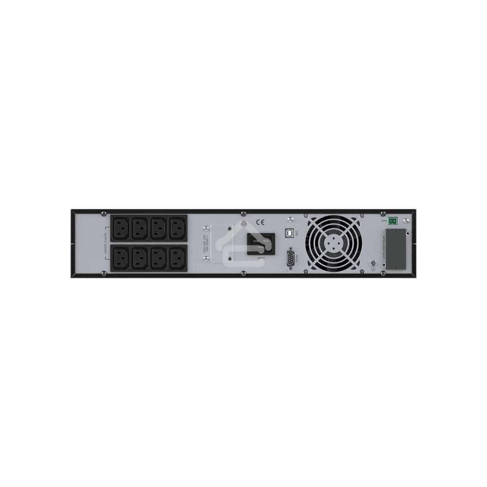 Источник бесперебойного питания Онлайн ИБП 2кВ.А 4х9А.ч IEC C13 (8) DKC SMALLR2A5I