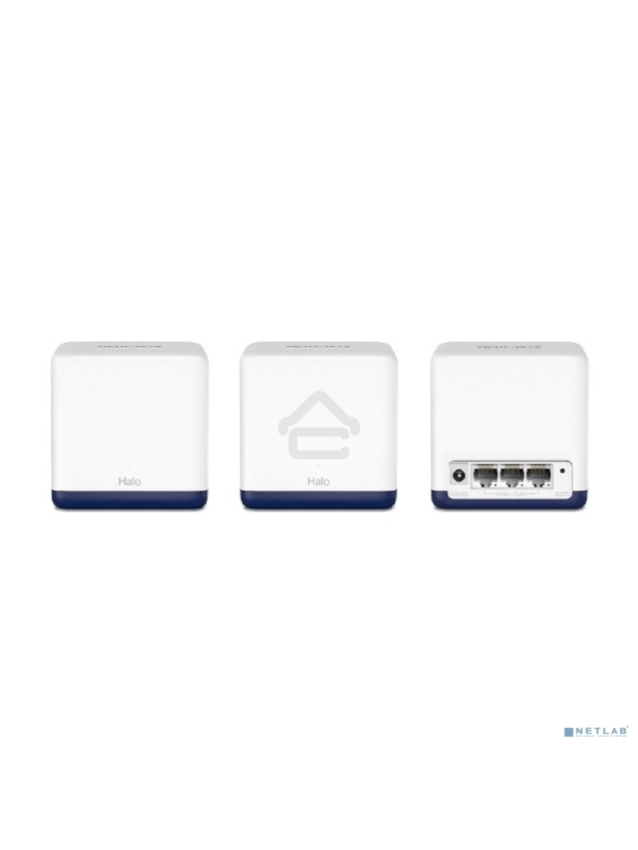 Система Mercusys MESH AC1900 Whole Home Mesh Wi-Fi System, 3× Internal Antennas, 3×GB ports (WAN/LAN) (3-pack)