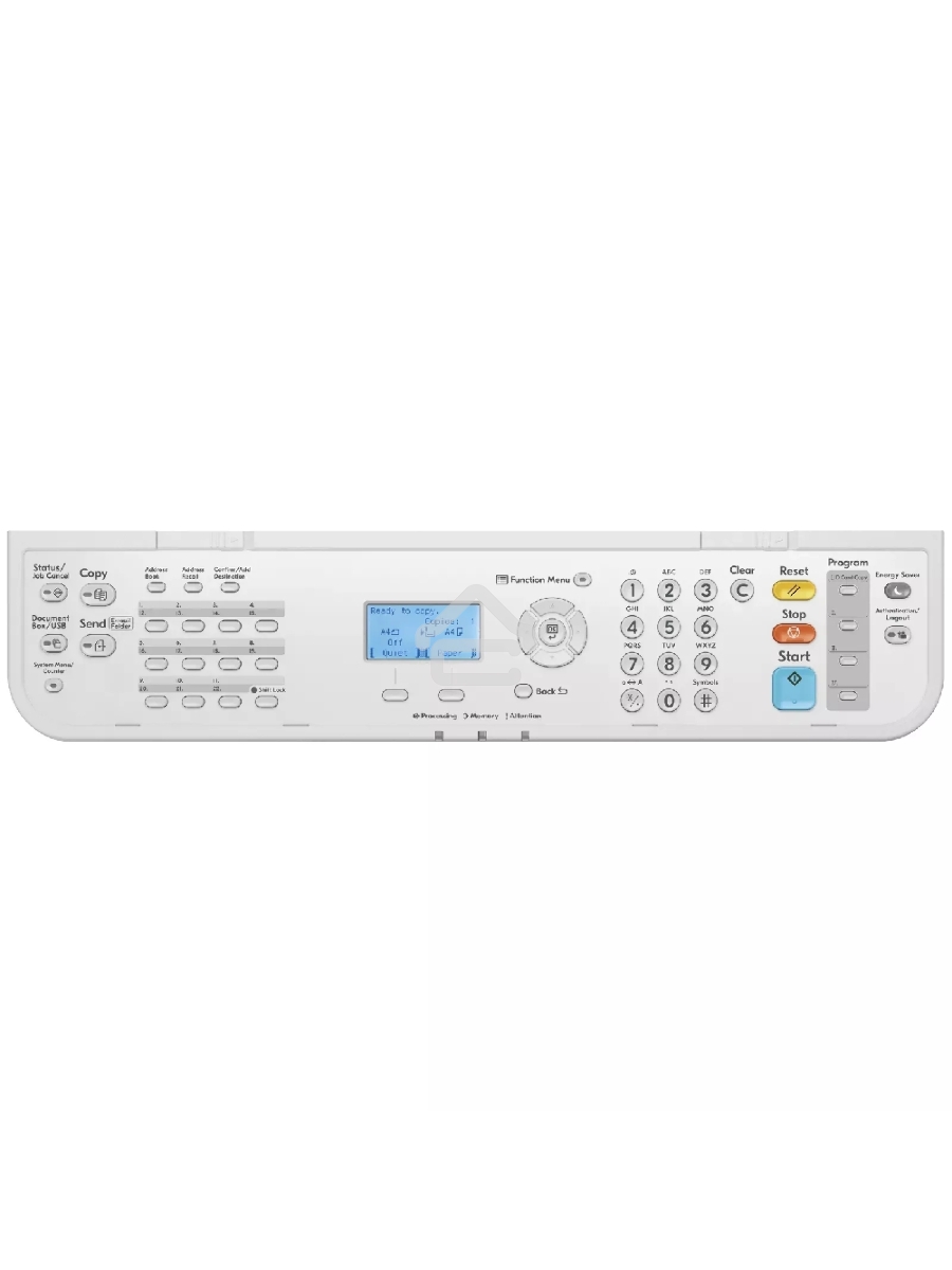 МФУ лазерный Kyocera Ecosys MA4500x (110C133NL0/110C133DZ0), A4, ч/б, печ. до 45 стр/мин., скан. до 60 стр/мин. (ч/б) 40 стр/мин (цвет.), 1200 x 1200 dpi (печать) 600 x 600 DPI (скан.), USB, RJ-45