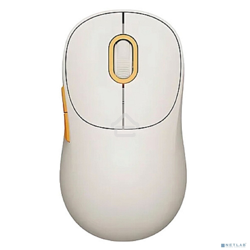 Мышь беспроводная Xiaomi Wireless Mouse 3 белый, 1200 dpi, радиоканал, Bluetooth, USB, кнопки - 5