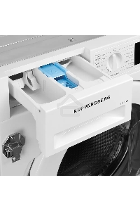 Встраиваемая стирально-сушильная машина Kuppersberg WDM 560, загрузка при стирке 7 кг, загрузка при сушке 5кг,  отжим 1400 об/мин, сенсорное управление, 15 программ, 81.9х59х54.2 см