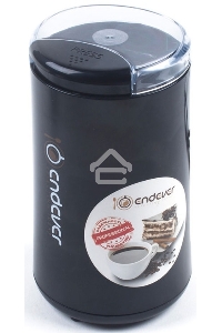 Кофемолка Endever Costa-1054, 250 Вт, 15000 об/мин, вес продукта для помола 100 гр, ABS-пластик, защита от перегрева двигателя