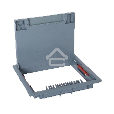 Крышка для нап.кор.пласт12/18М 088001 Legrand Крышка для напольной коробки пластик стандартное исполнение 12/18 мод.