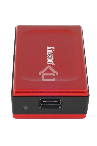 Твердотельный накопитель Kingston External SSD XS1000, 2000GB, Type-C/A, USB 3.2 Gen 2, R/W 1050/1000MB/s, 70x33x14mm, 29g., Red (5 лет)