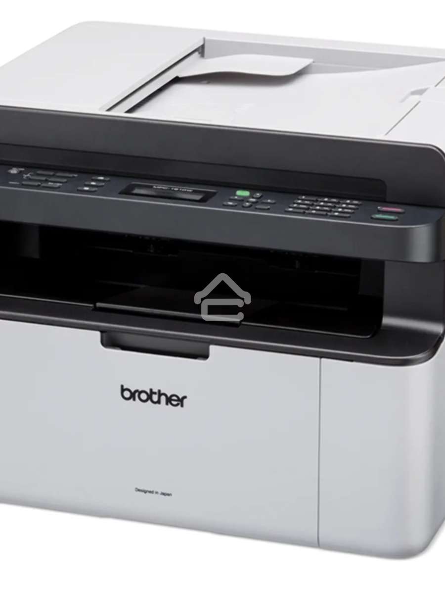 МФУ лазерное Brother MFC-1910W (MFC1910WF1) A4, ч/б, печ. 20 стр/мин, 2400x600 DPI Ethernet USB WiFi серый