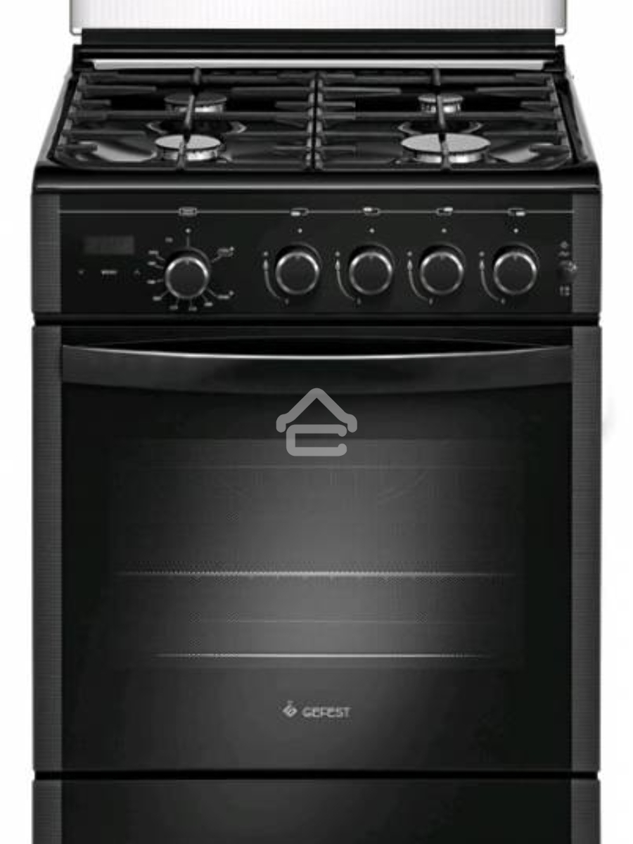 Плита газовая Gefest ПГ 5300-03 0046 черный, конфорок 4 шт, духовка 52 л, 50 см x 85 см x 58.5 см