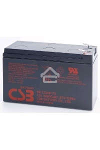 Батарея CSB HR 1234W (12V, 9Ah) клеммы F2
