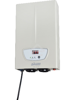 Стабилизатор POWERMAN AVS 2000S, ступенчатый регулятор, цифровые индикаторы уровней напряжения, 2000ВА