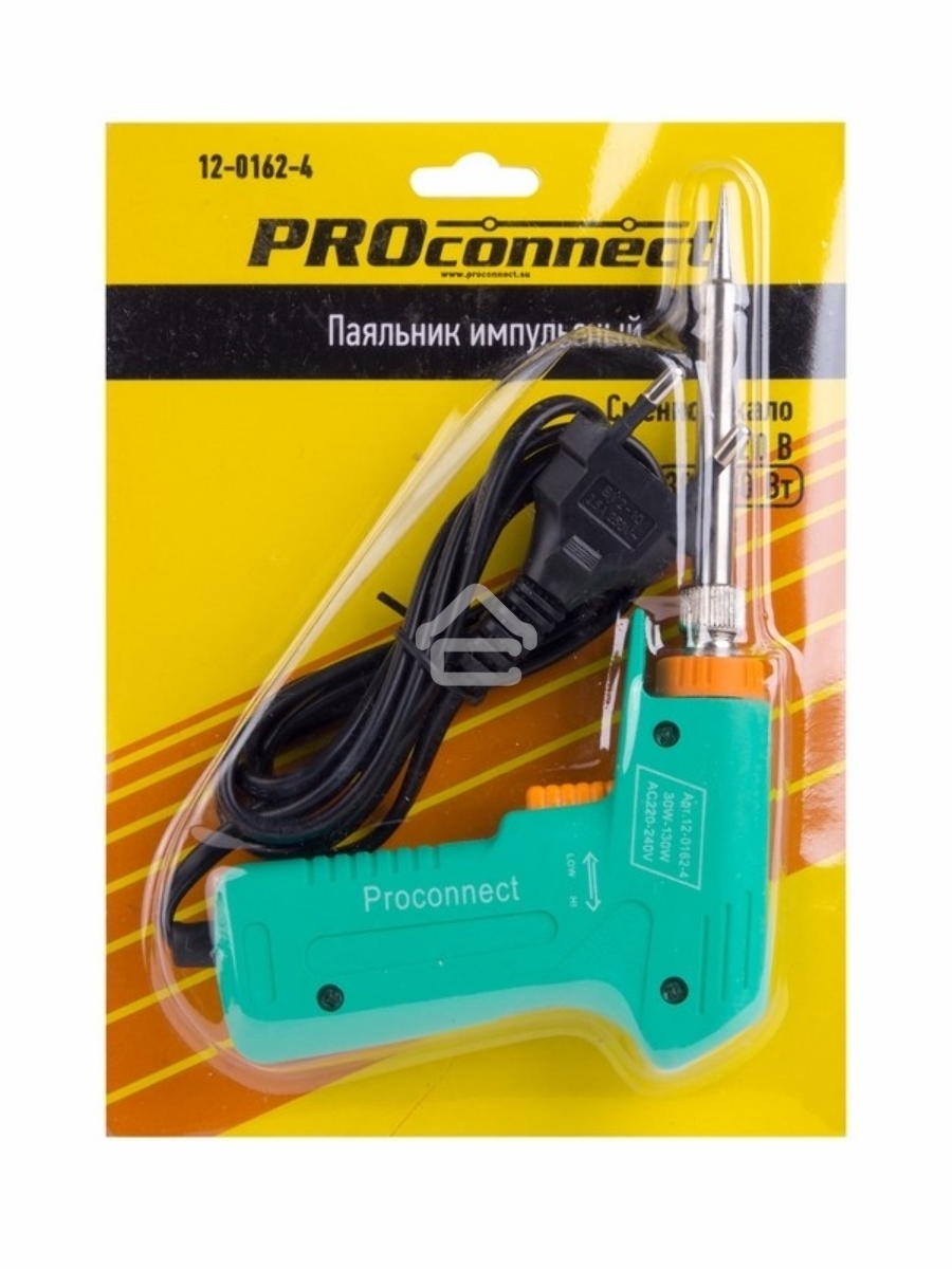 Паяльник-пистолет импульсный PROconnect, 30 Вт / 130 Вт, 230 В, серия Classic