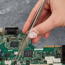 Пинцет прямой, узкий 140 мм Airy (блистер) Rexant