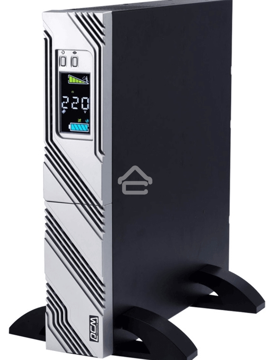 Источник бесперебойного питания Powercom Smart King RT SRT-1500A LCD 1350Вт 1500ВА черный