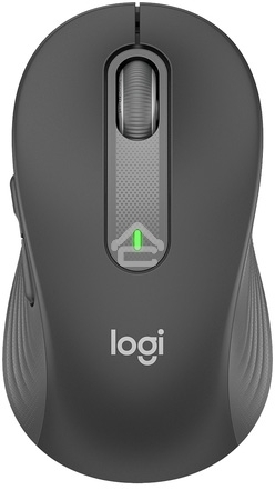 Мышь беспроводная Logitech Signature M650 графитовый, 4000 dpi, радиоканал, Bluetooth, USB, кнопки - 5