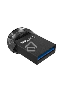 Флеш диск Sandisk 64Gb ULTRA FIT SDCZ430-064G-G46 USB3.1 черный